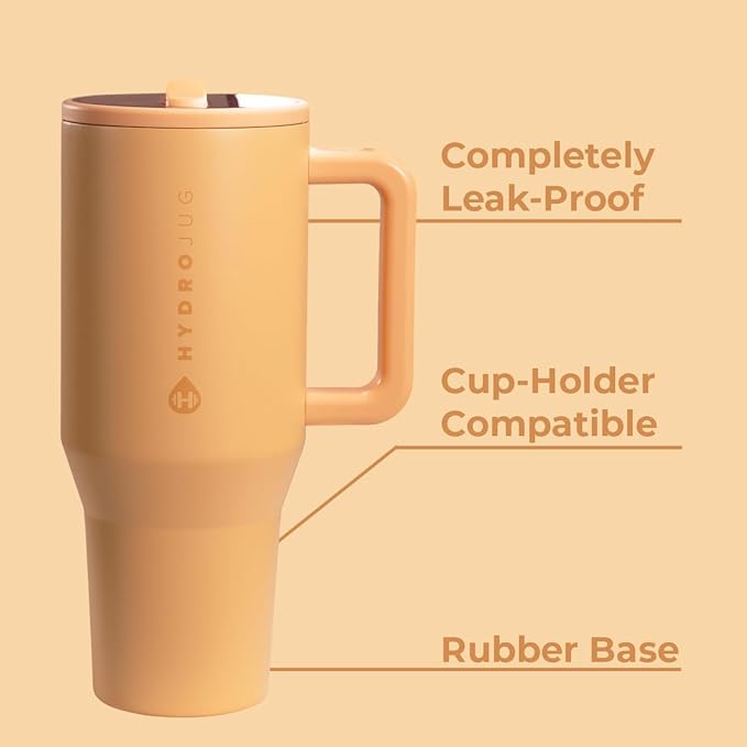 HydroJug Traveler - 40 oz Water Bottle - Fits in Cup Holder - Image 2