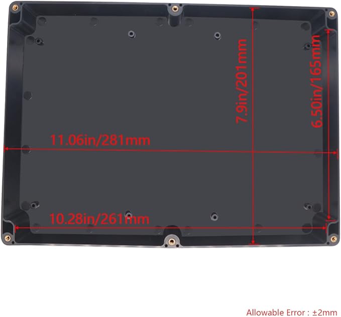 Project Box ABS Black Electrical Boxes IP65 Outdoor Waterproof Box Electronic - Image 3
