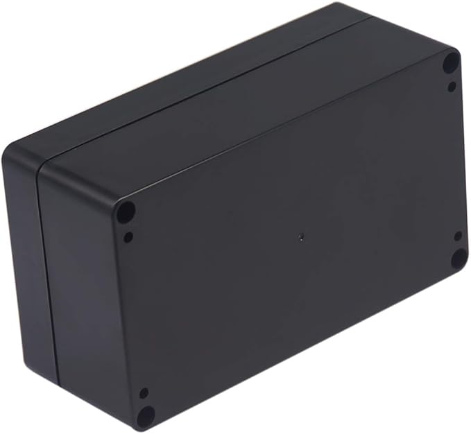 2 Pack Project Box IP65 Waterproof Junction Box ABS Plastic Black Electrical - Image 7