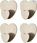 Heart Hooks Multipurpose Hooks 4 Coat Hooks by Phtynex