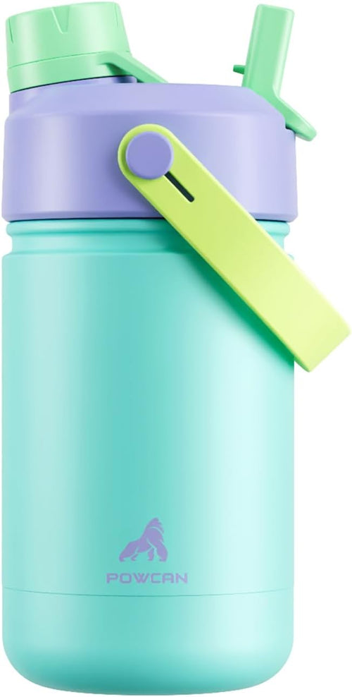 12 oz Stainless Steel Water Bottle by POWCAN