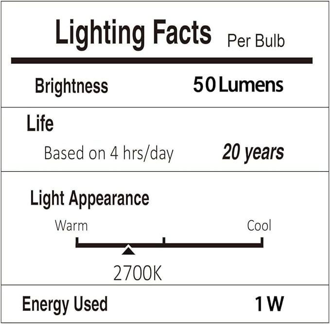 Svater Outdoor String Lights LED 25 FT, Patio Lights - Image 7