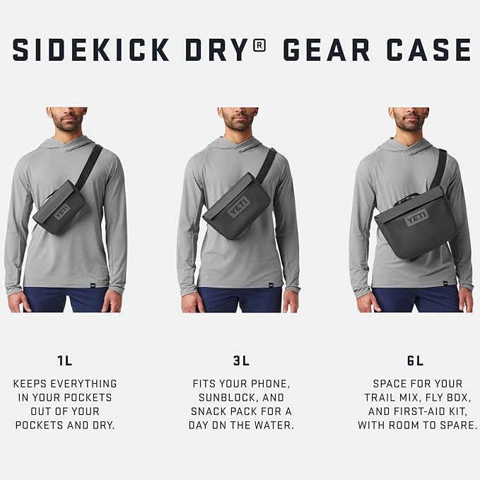 YETI Sidekick Dry Waterproof Gear Case and Bag Accessory - Image 9