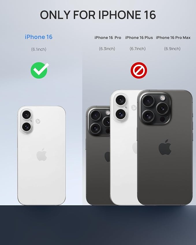 Lanhiem Magnetic for iPhone 16 Waterproof Case, Built-in Privacy Screen - Image 9