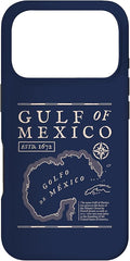 Gulf of Mexico 1672 Historic Map Case by Unknown