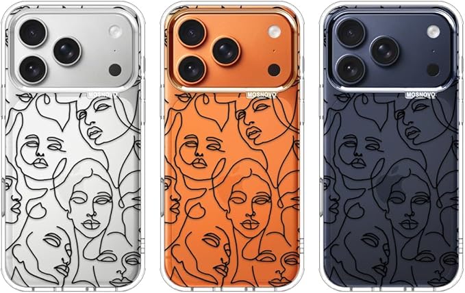 MOSNOVO for iPhone 17 Pro Case | Military Grade 6.6ft Drop Tested | Camera - Image 3
