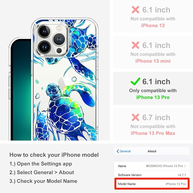 MOSNOVO Case for iPhone 13 Pro - Image 2