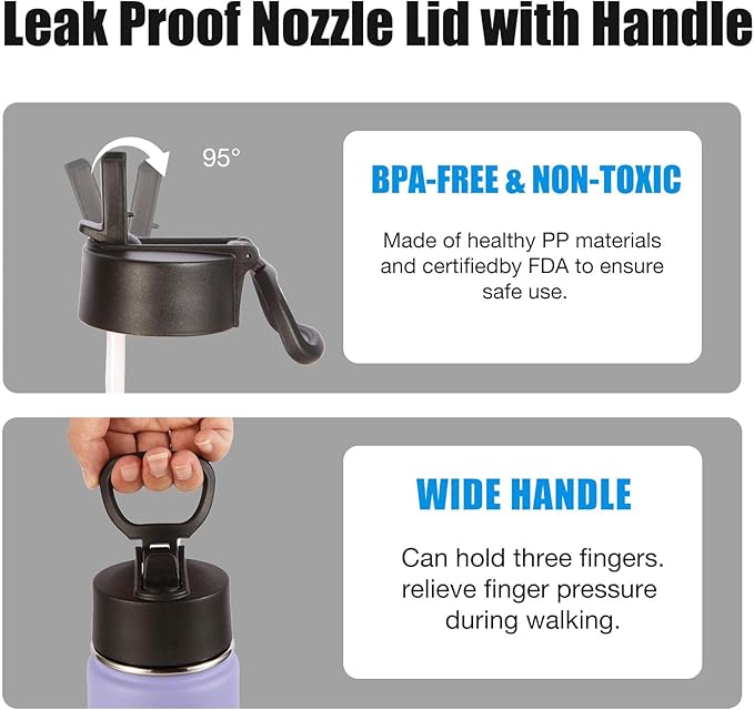 Volhoply 24 Ounce Insulated Water Bottle - Image 6