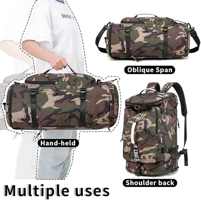 Outdoor Waterproof Backpack Hiking, Camping Large Capacity Multifunctional - Image 5