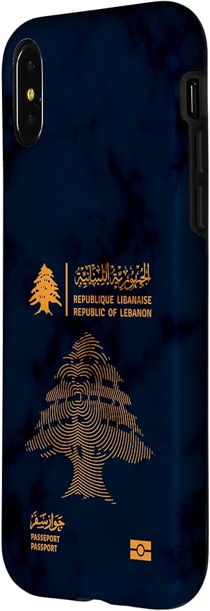 Lebanon, Lebanon Passport, Lebanon Flag, Lebanon map. Case - Image 2