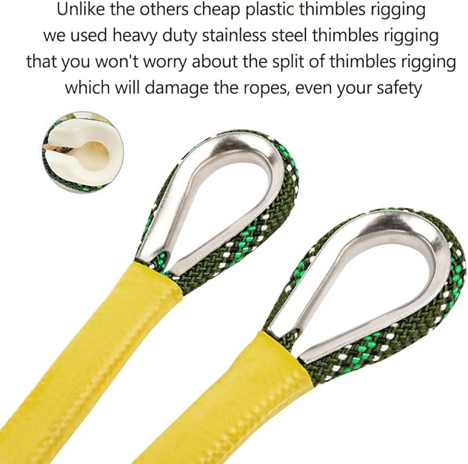 X XBEN Outdoor Climbing Rope 10M 20M 30M 50M 70M 152M 352M Static Rock Climbing - Image 3