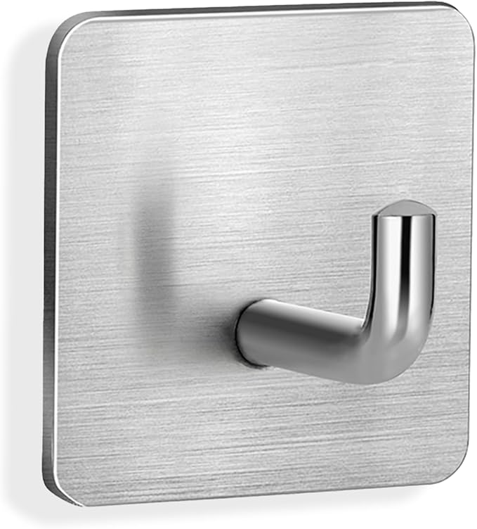 Emergency Fire Blanket Wall Hooks，Waterproof Stainless Steel Adhesive Hooks by ZYPLUM