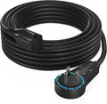Maximm Cable 25 Feet 360° Rotating Flat Plug Extension Cord/Wire, 3 Prong by MaximmCable