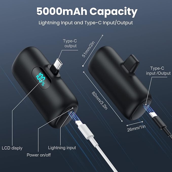 Mini Portable Charger Power Bank - Image 6