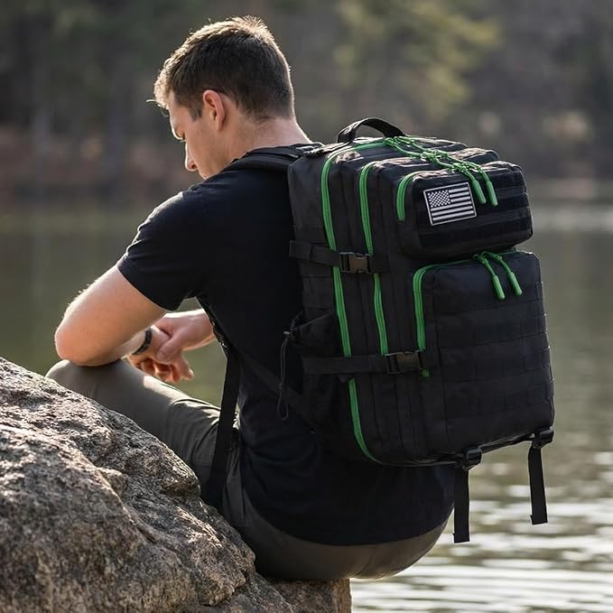 45L Tactical Backpack for Men Women, Military Assault Pack - Image 6
