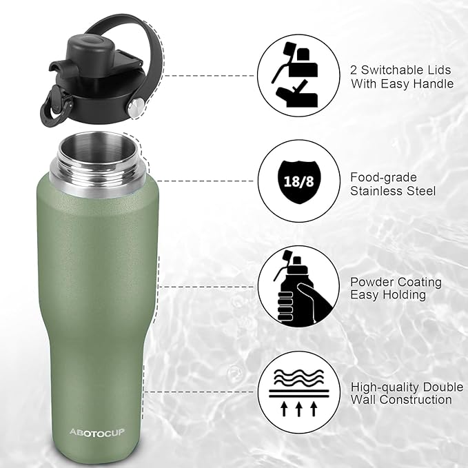 ABOTOCUP Insulated Water Bottle 32oz - Image 5
