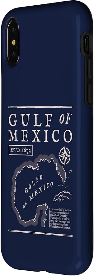 Gulf of Mexico 1672 Historic Map Case - Image 2