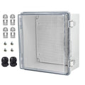 Waterproof Electrical Box with Mounting Plate, IP67 Junction Box Stainless by YETLEBOX