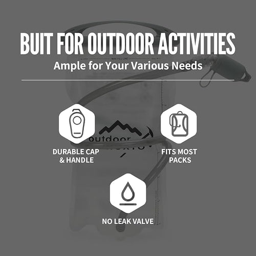 1.5L/2L/3L Hydration Bladder, INOXTO Water Bladder - Image 2