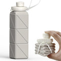 BEAUTAIL Collapsible Water Bottles 20.6oz, Silicone Foldable Portable Travel by BEAUTAIL