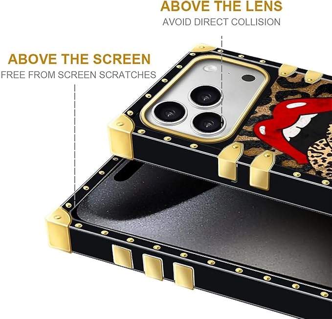 for iPhone 17 Pro Case Luxury Golden Decoration - Image 7