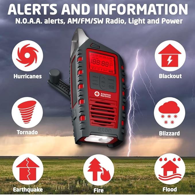 Eton Odyssey Multi-Powered All-Band Bluetooth Emergency Radio - Image 3