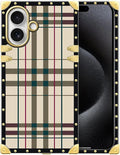 for iPhone 17 Case Luxury Golden Decoration by Unknown