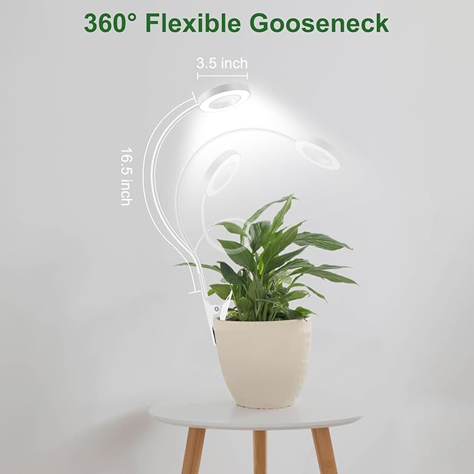 Wolezek 2 in 1 Grow Lights for Indoor Plants, 3 Colors Plant Lights for Indoor - Image 5