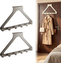 Over-The-Door Hanger Organizer, 2026 New Modern Over Door Hook, Heavy Duty Door by Unknown