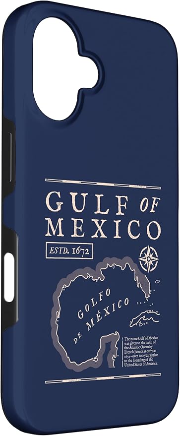 Gulf of Mexico 1672 Historic Map Case - Image 3