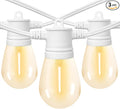 SUNTHIN Outdoor String Lights White, 3 * 50FT White Patio Lights by SUNTHIN