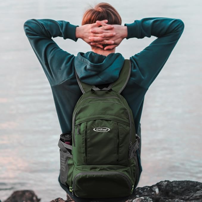 G4Free 40L Lightweight Packable Hiking Backpack, Waterproof Travel Daypack - Image 9