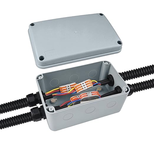 Nineleaf Waterproof Electrical Box, 1PK Plastic Junction Box, IP66 External - Image 8