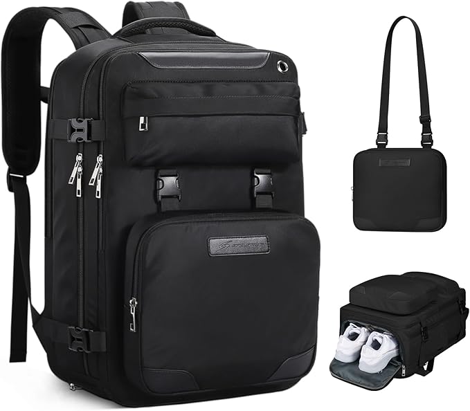 Maelstrom Travel Backpack for Women Men, 25L Laptop Backpack Fits 15.6-Inch by Maelstrom