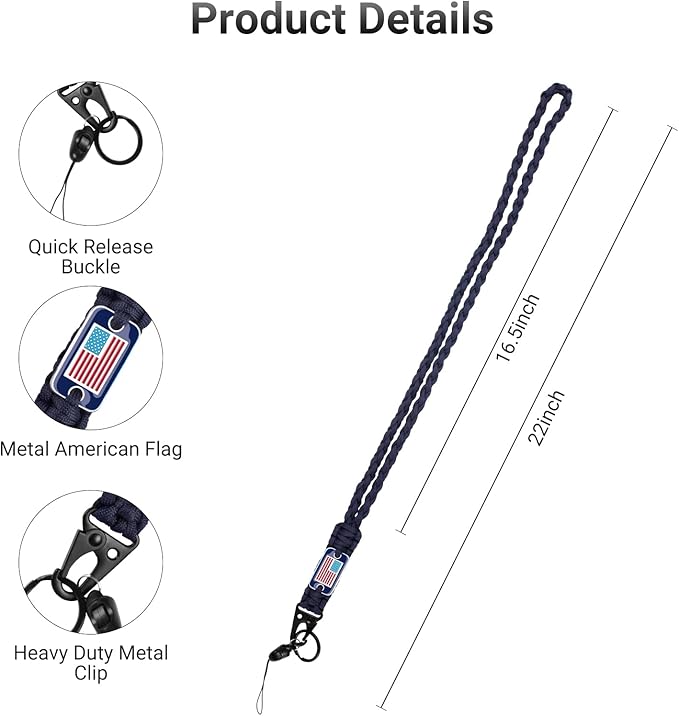 2 Pcs Stylish and Durable Lanyard - Image 3