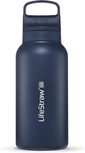 LifeStraw Go Series — Insulated Stainless Steel Water Filter Bottle by LifeStraw