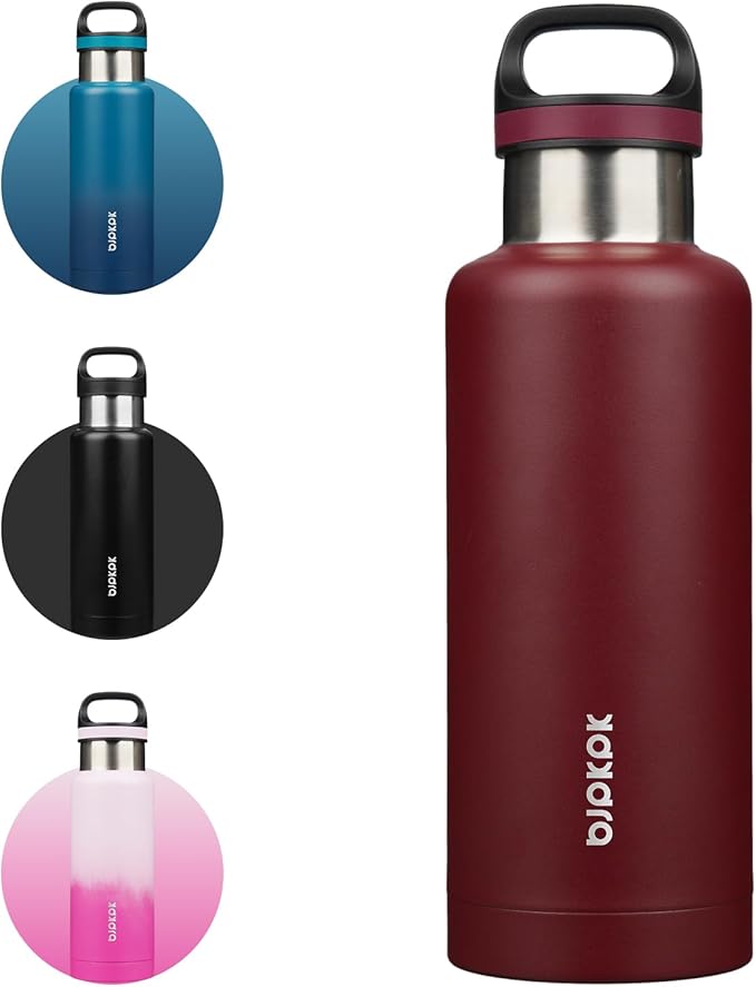 BJPKPK Insulated Water Bottle 32OZ Stainless Steel Water Bottle by BJPKPK