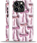 for iPhone 13 Pro Max Case, HL2 Abstract Ribbons Bows Hybrid 2 Layer Hard Shell by Unknown