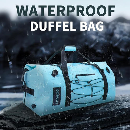 80L Dry Bag Large Waterproof Bag Roll-Top Heavy Duty Fishing Duffel Bag - Image 2
