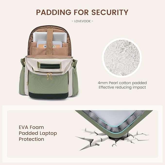 LOVEVOOK Laptop Backpack for Women - Image 4