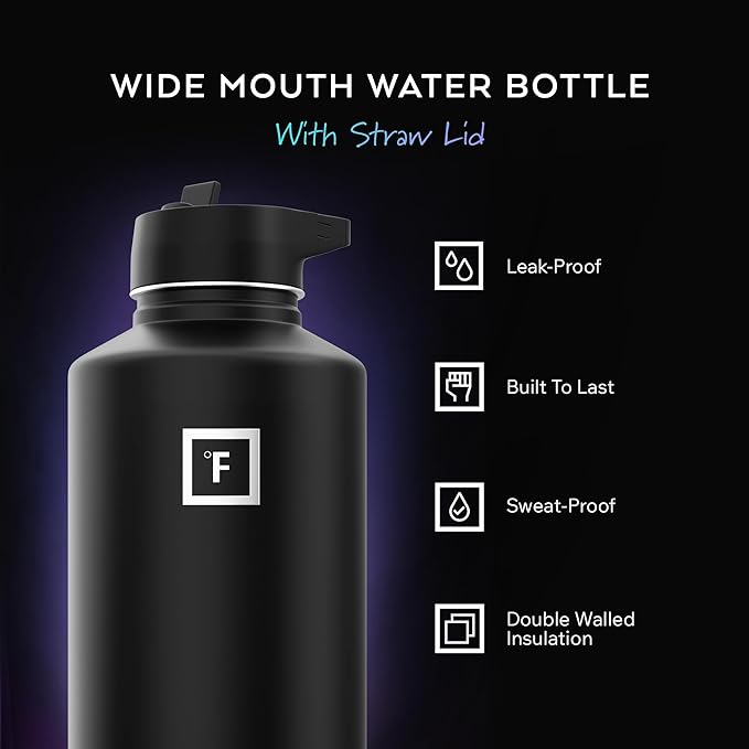 IRON °FLASK Camping & Hiking Hydration Flask - Image 2