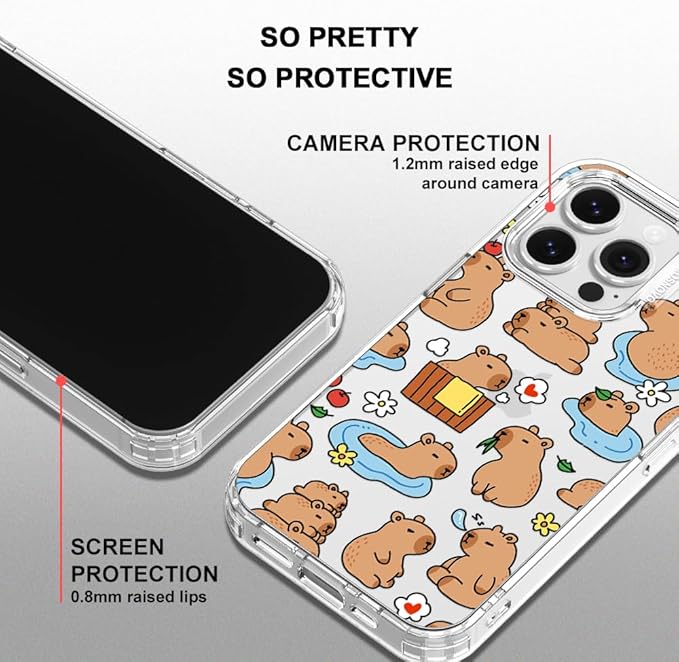 MOSNOVO for iPhone 16 Pro Case, Shockproof Military-Grade Protection 6.6ft Drop - Image 4