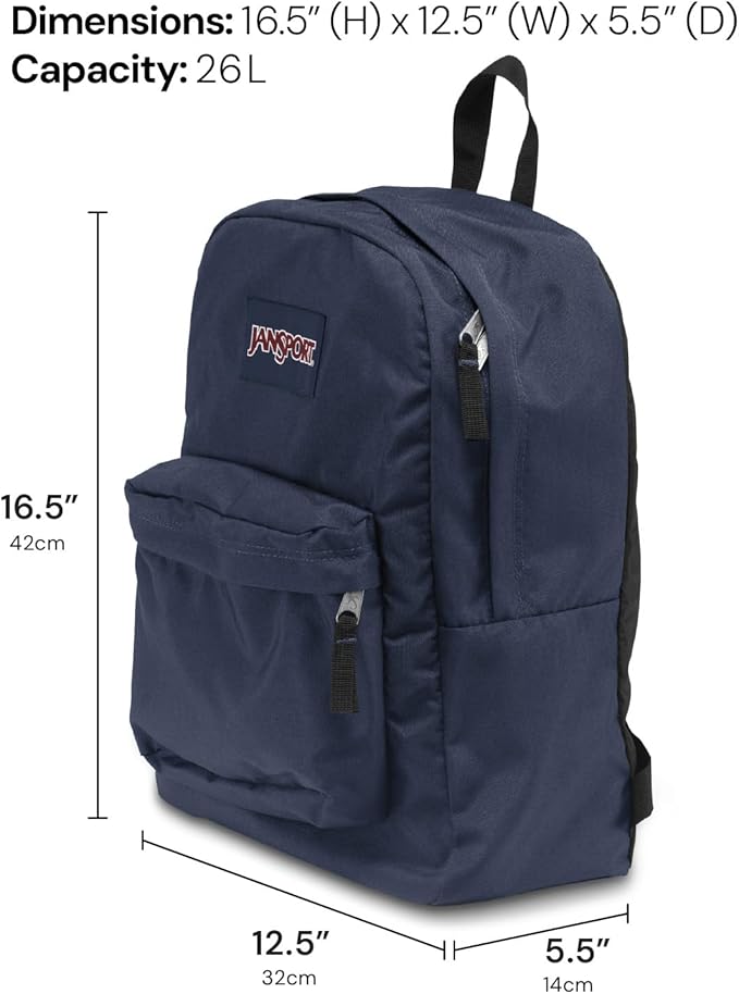 JanSport SuperBreak One Backpack Navy - Image 2