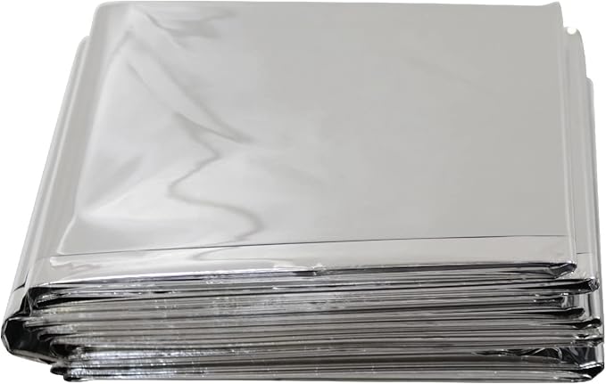 Kemp USA Emergency Mylar Blanket Pack of 25 Lightweight Thermal Reflective - Image 8