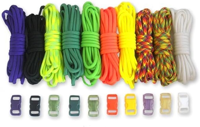 Paracord Planet 550lb Type III Paracord Combo Crafting Kits by ParacordPlanet