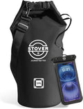 STOVER 5/10/25/30/40/55L Waterproof Dry Bag- Roll-Top Backpack w/Phone Case- by STOVER
