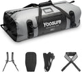 80L Waterproof Duffel Bag Motorcycle Dry Bag Backpack, Waterproof Zippered Bags by Unknown