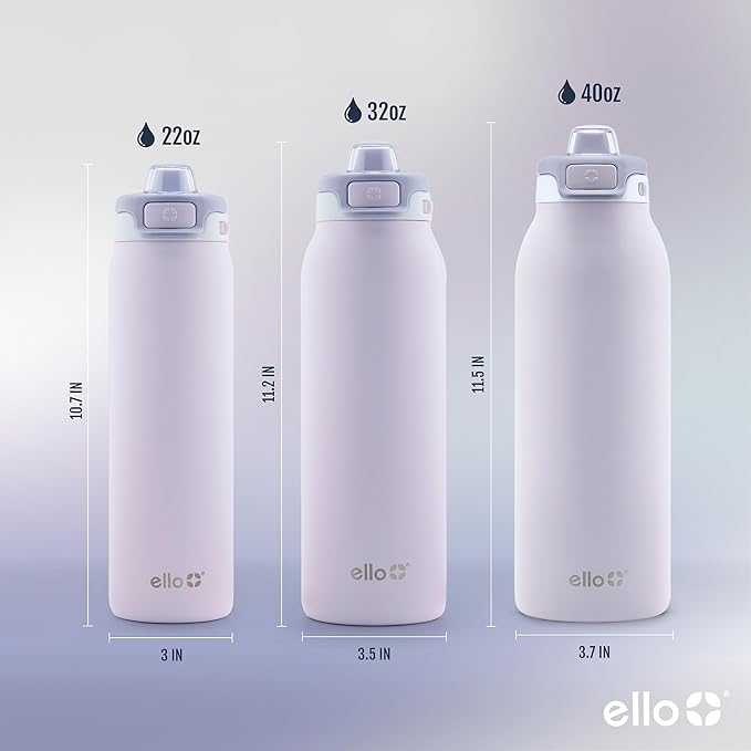 Ello Pop & Fill 40oz Stainless Steel Water Bottle - Image 6
