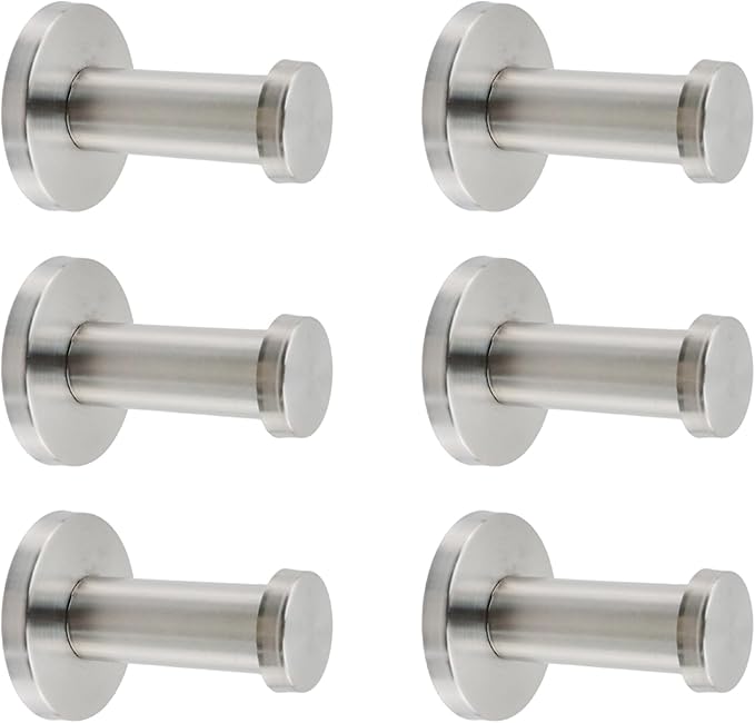Wall Hooks Heavy Duty Coat Hooks Stainless Steel Clothes Hanger - Image 5