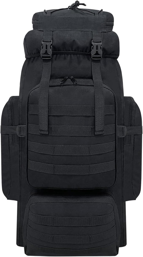 80L Hiking Backpack Men Camping Backpack, Waterproof MOLLE Military Tactical by Vaupan